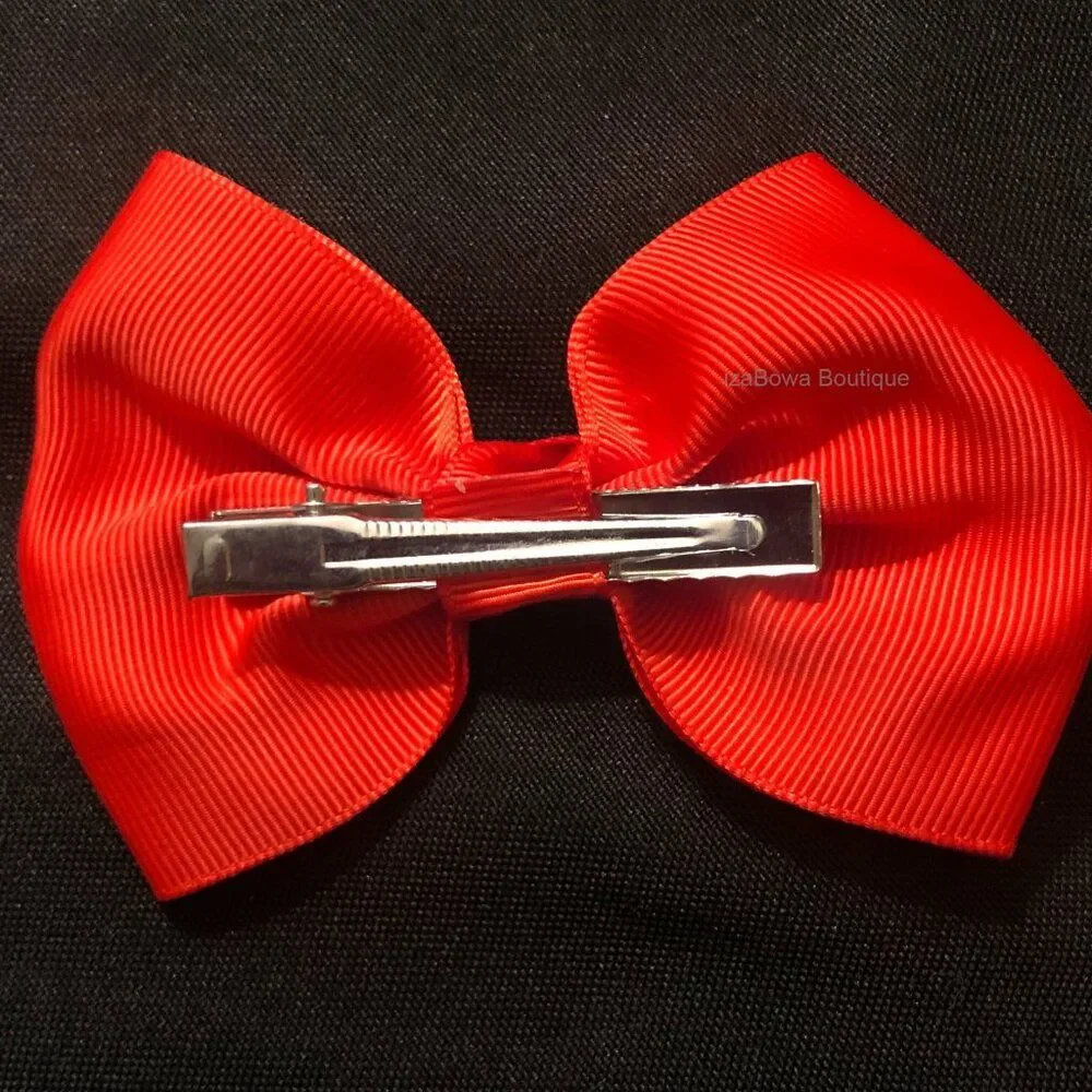 Hand Crafted red bow